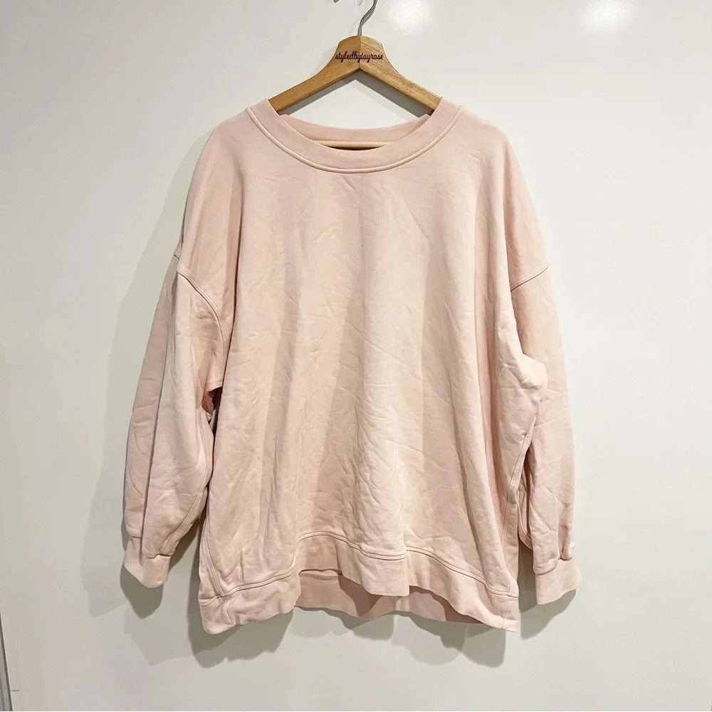 Lululemon Perfectly Oversized Crewneck Sweatshirt Pino
